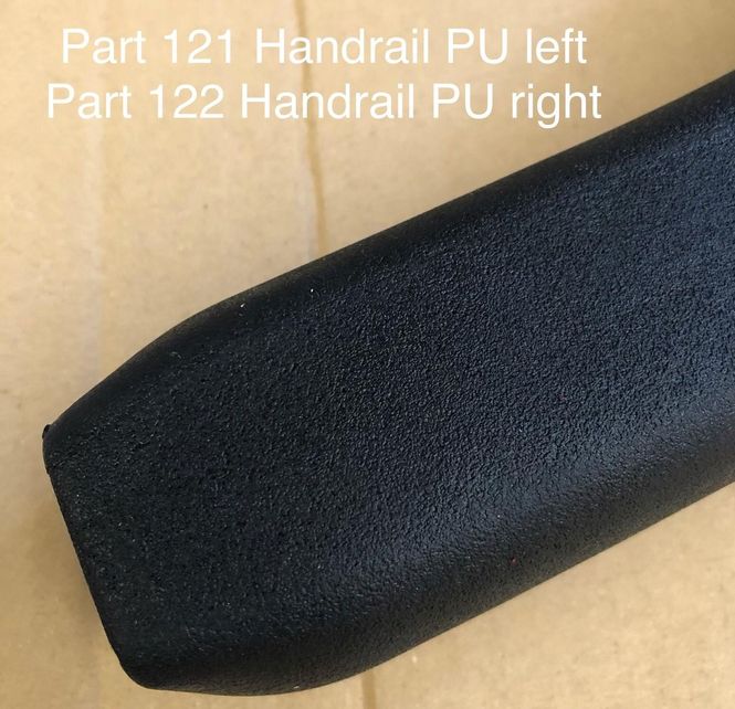 Hovedbilde Handrail PU (left) Part 121 G2 Runway