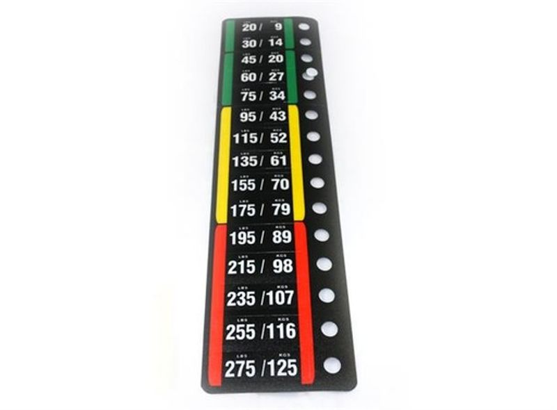 Impulse Weight Sticker 275 lbs