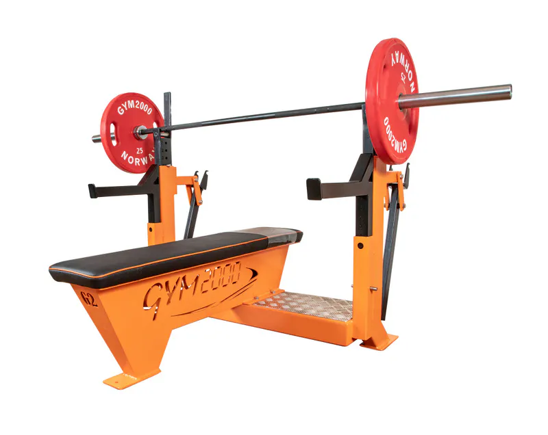 GYM2000 Benkpress Competition med jekk